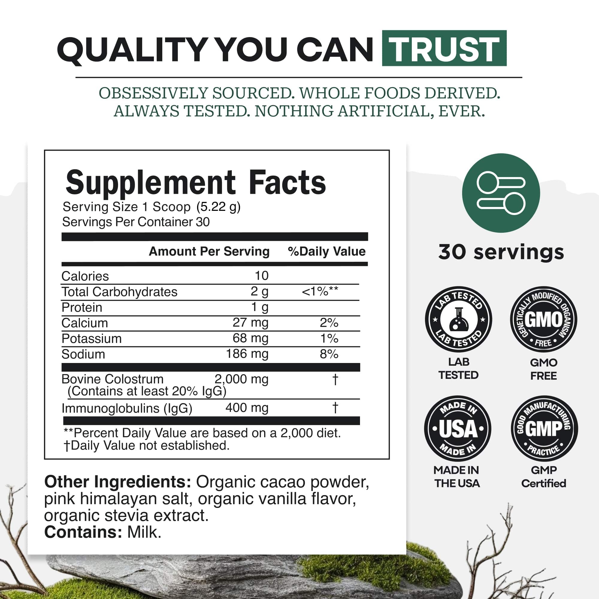 Wild Foods Protein Colostrum – Gut Health &amp; Immunity Boost