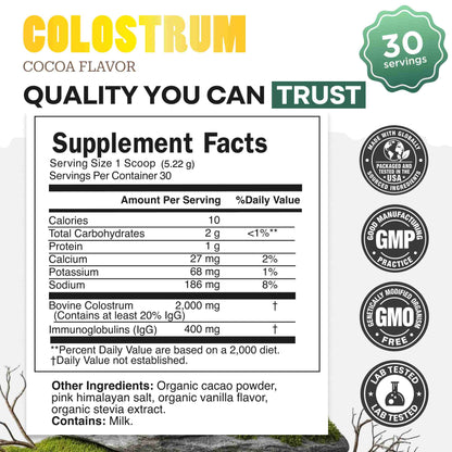 Colostrum – Gut Health &amp; Immunity Boost