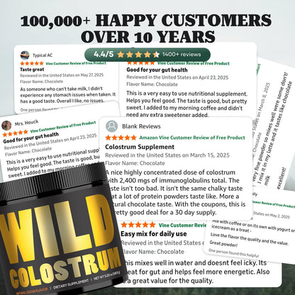 Wild Foods Protein Colostrum – Gut Health &amp; Immunity Boost