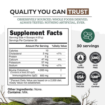 Wild Foods Protein Colostrum – Gut Health &amp; Immunity Boost