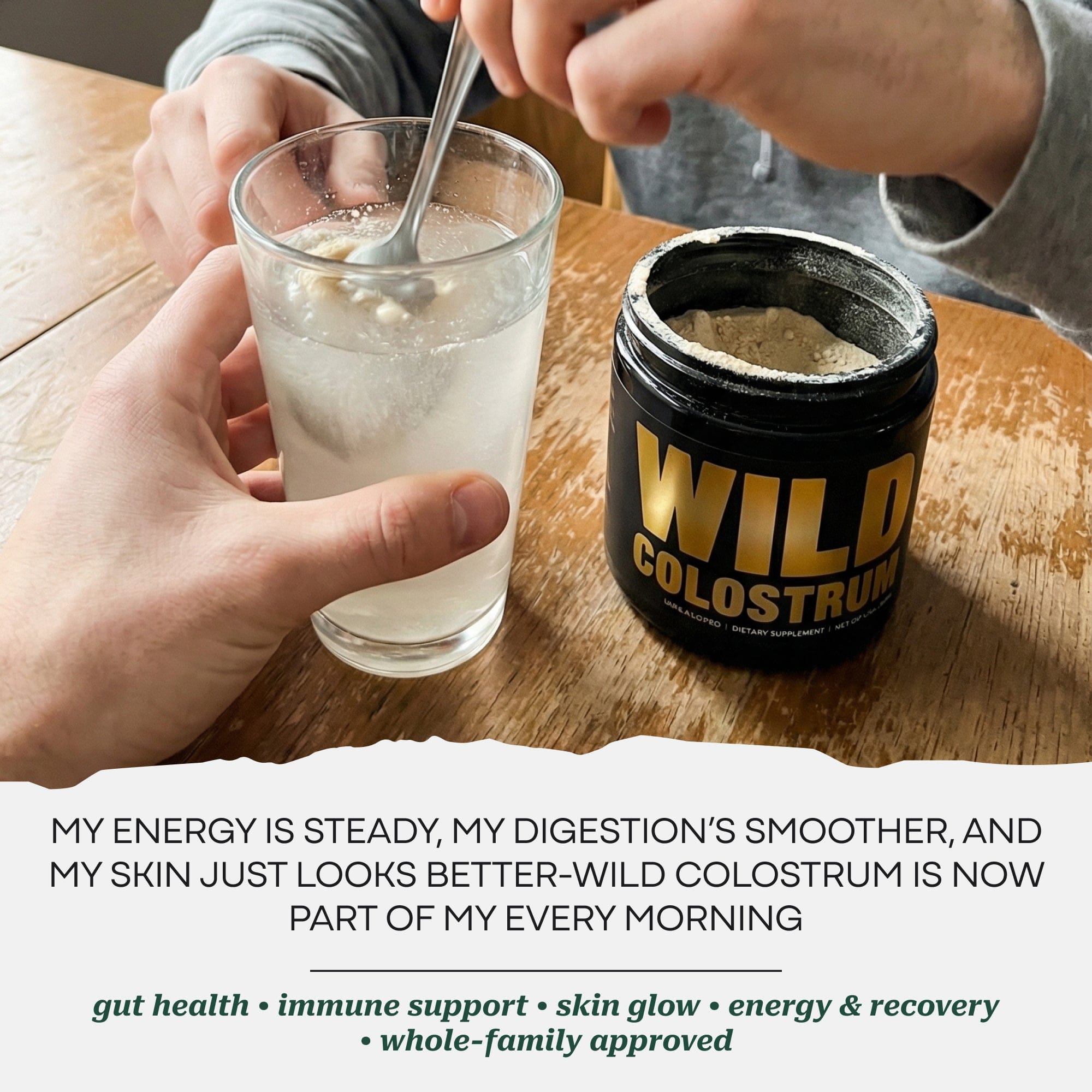 Wild Foods Protein Colostrum – Gut Health &amp; Immunity Boost