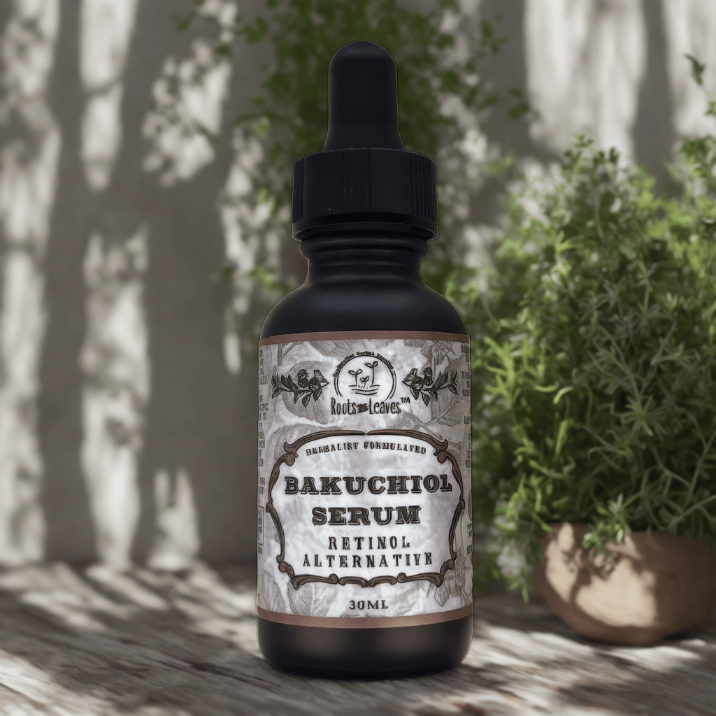 Roots and Leaves, LLC Bakuchiol Serum - All Natural Retinol Alternative