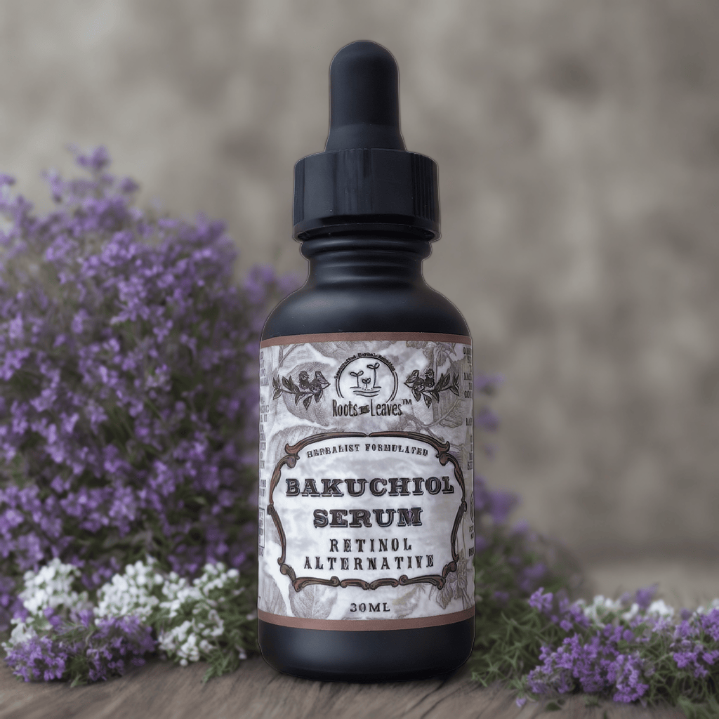 Roots and Leaves, LLC Bakuchiol Serum - All Natural Retinol Alternative