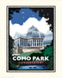 Landmark MN | Como Park Conservatory St Paul Art Print - My American Goods