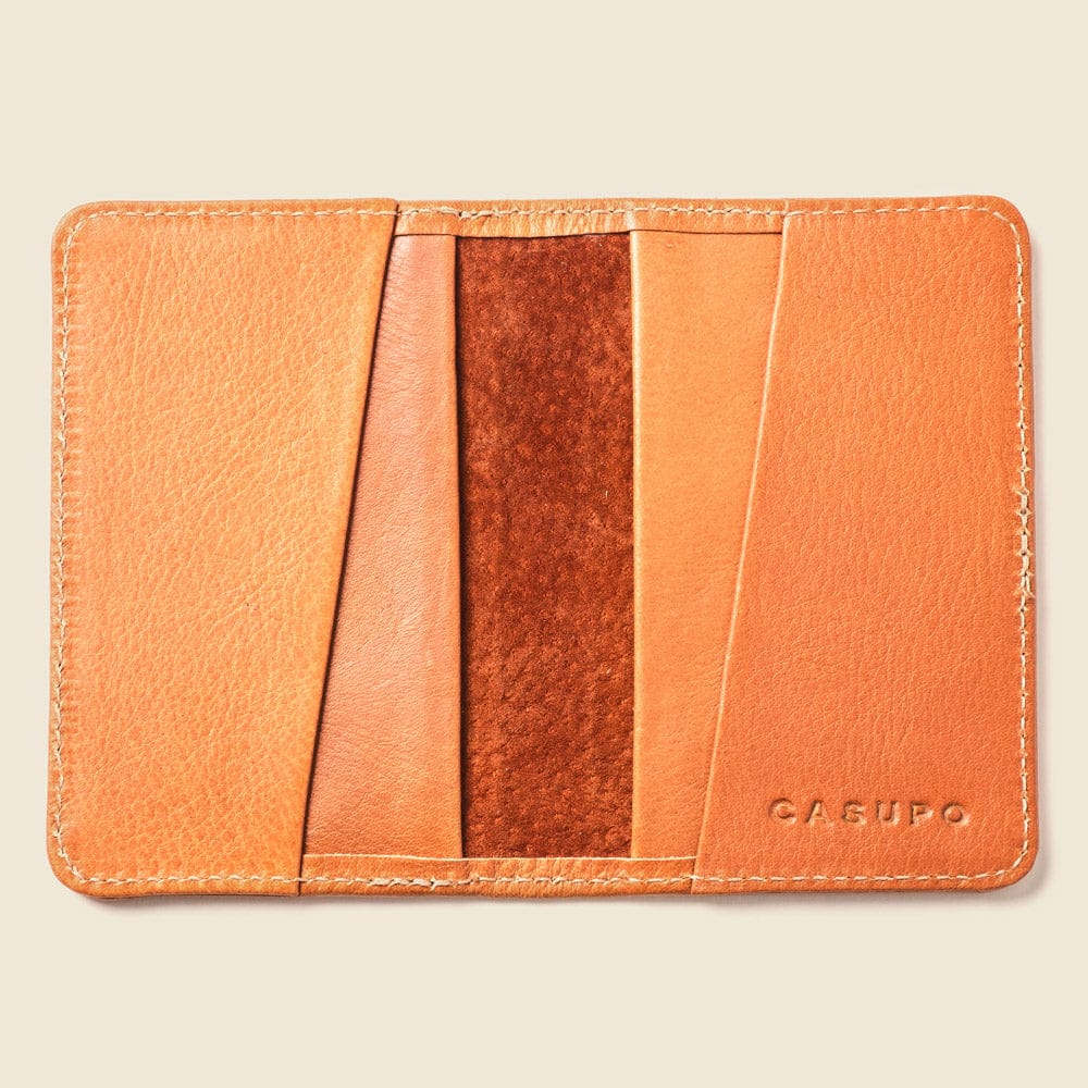 CASUPO Small Bifold Compact Bifold with RFID protection - Natural