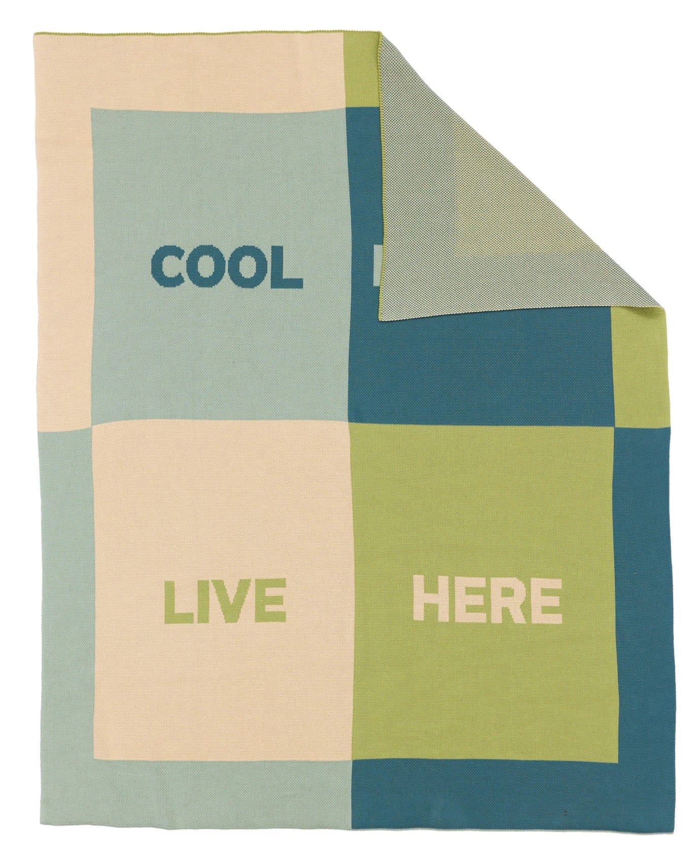 Cool People Live Here - Throw Blanket