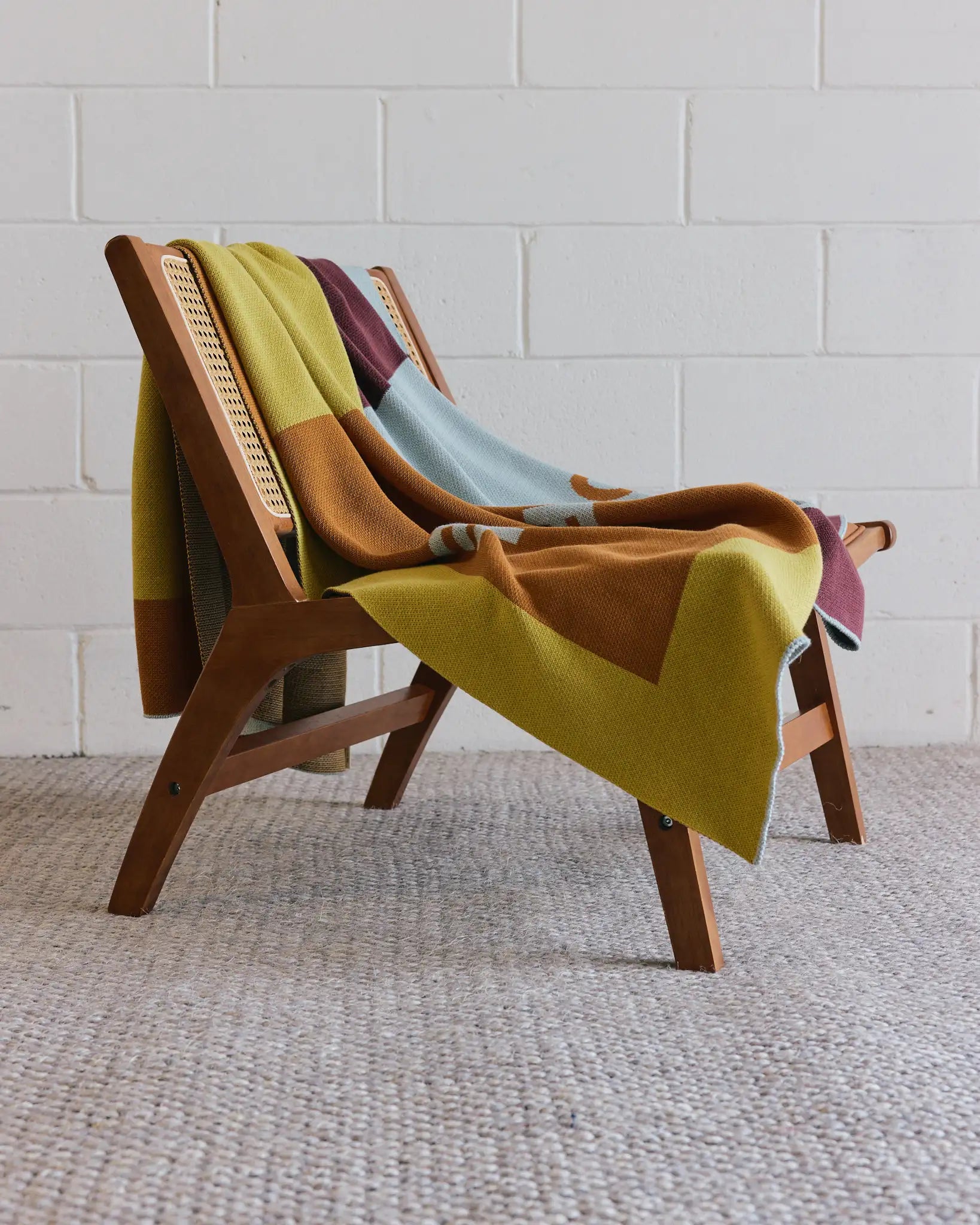 Biquette Throw Blanket Cool People Live Here - Throw Blanket