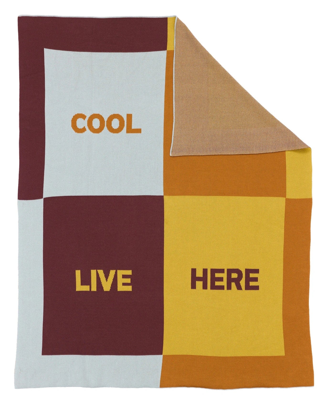 Cool People Live Here - Throw Blanket