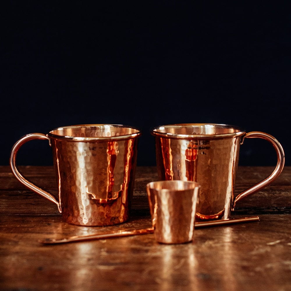Sertodo Barware &amp; Bar Tools Moscow Mule Mug Gift Set