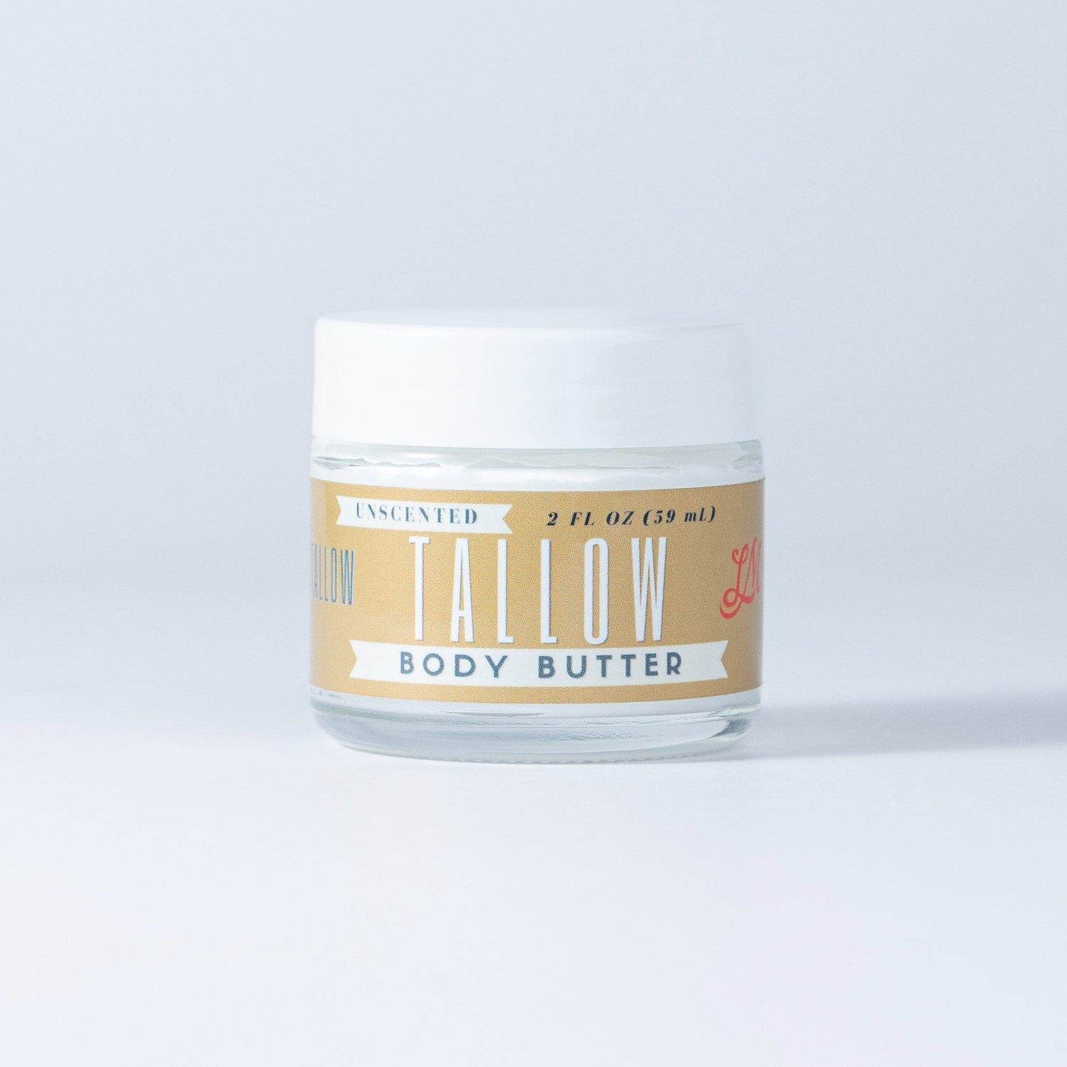 Lady May Tallow Body Cream/Lotion Unscented Tallow Body Butter | Natural Beef Tallow Body Butter