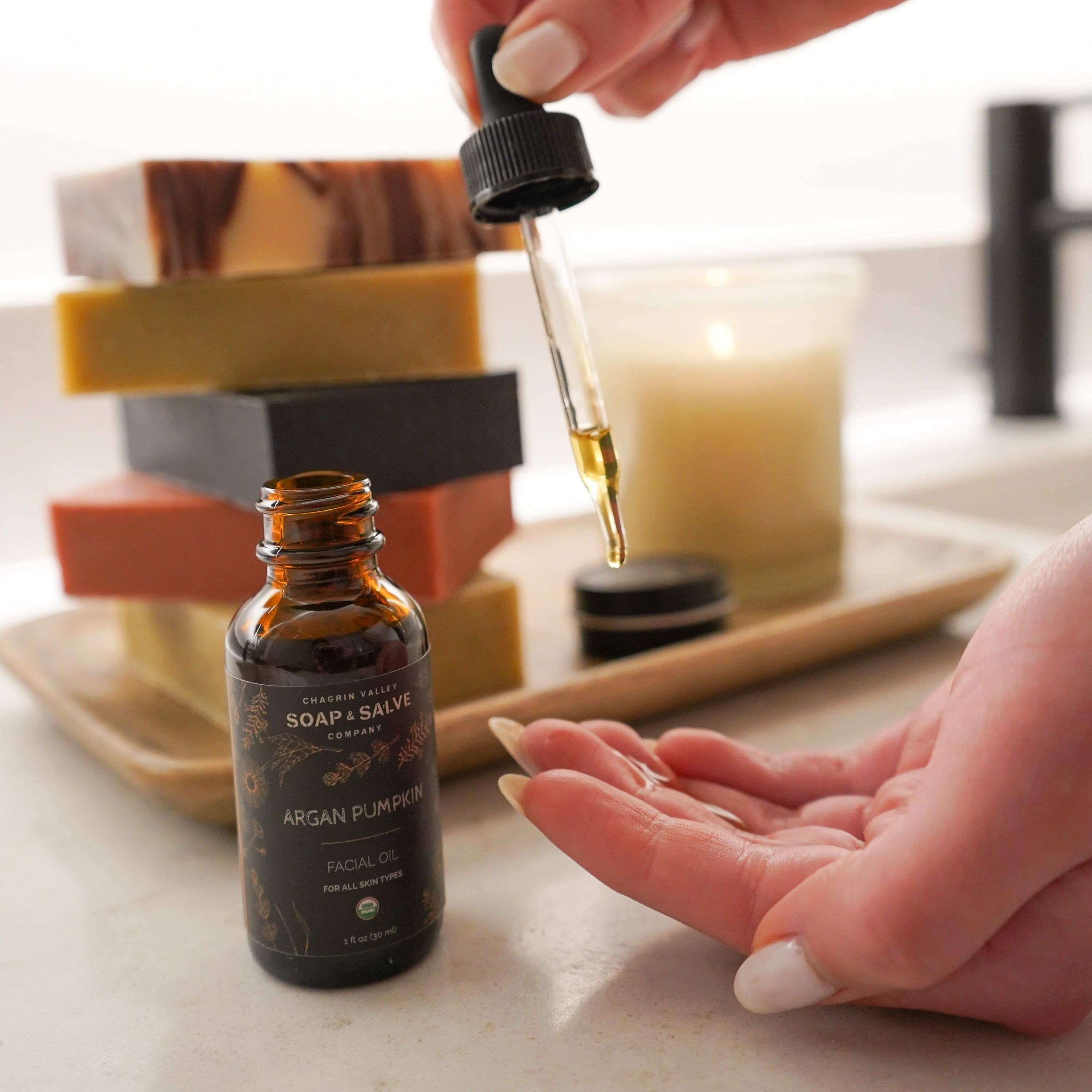 Facial Oil: Argan Pumpkin