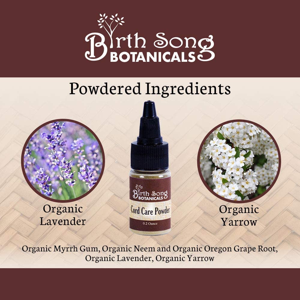 Umbilical Cord Care Powder Made with Organic Herbs To Support The Umbilical Cord Drying Process* - My American Goods
