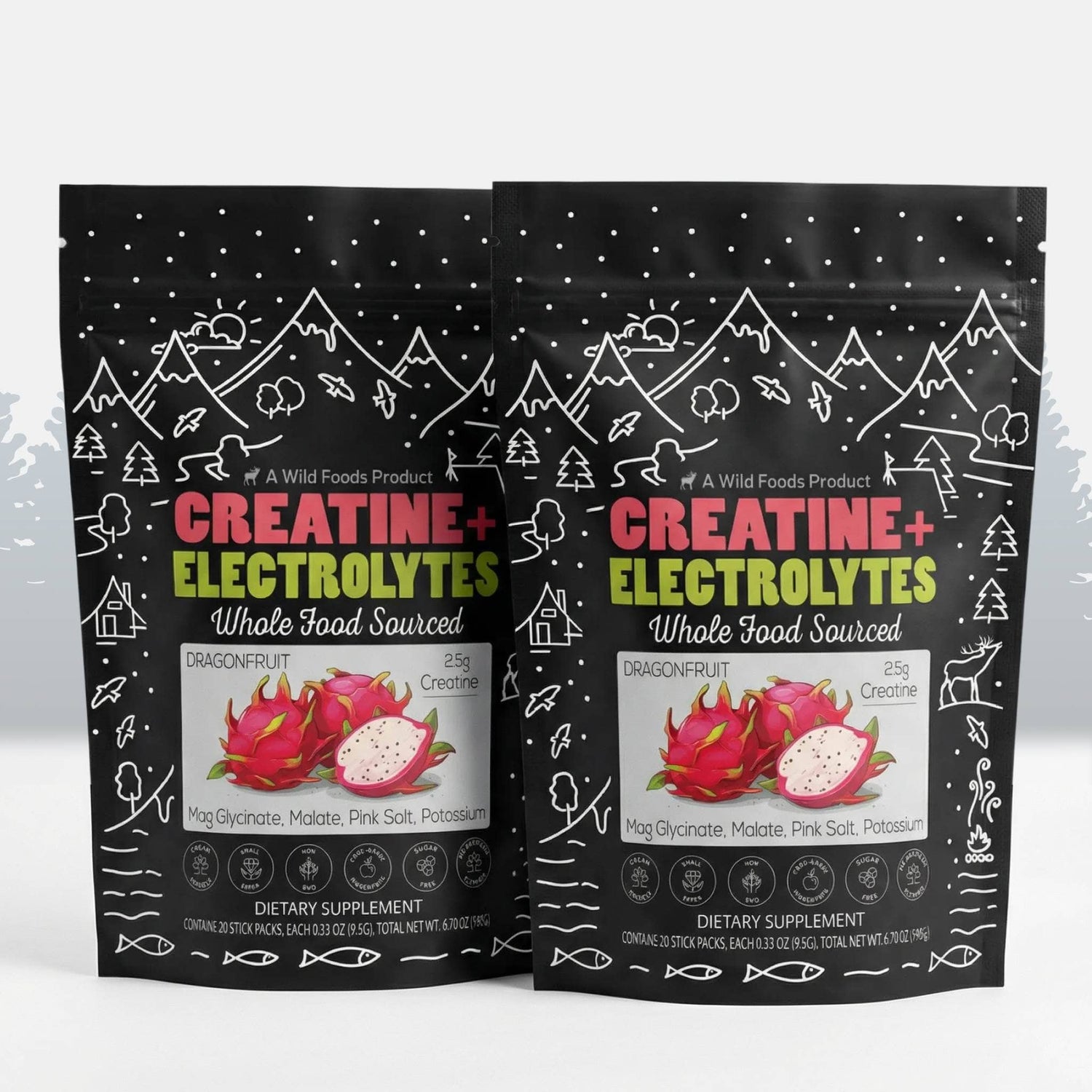 NEW! Creatine + Electrolytes, Delicious Dragonfruit For Performance &amp; Hydration