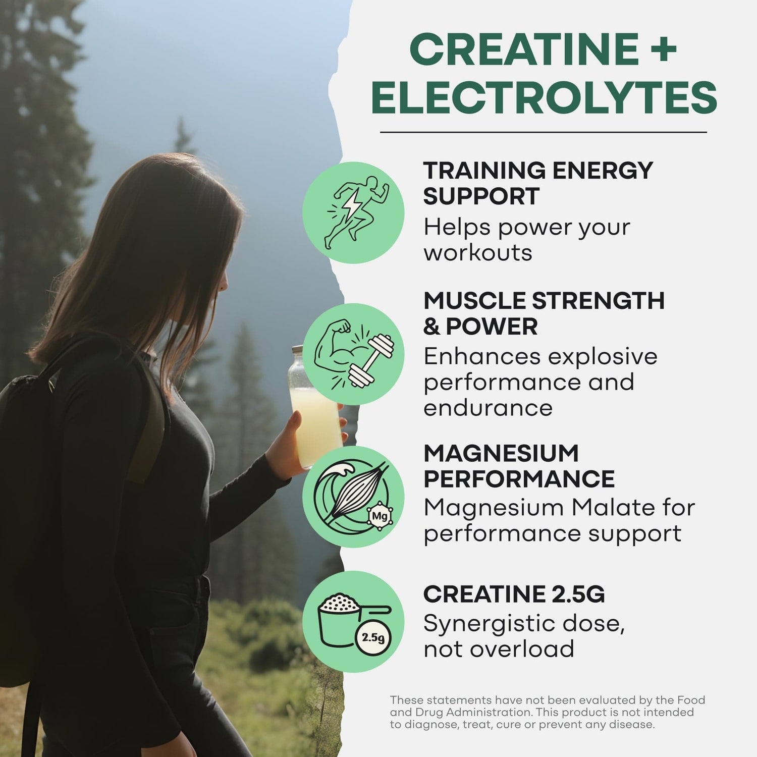 Wild Foods Hydration NEW! Creatine + Electrolytes, Delicious Dragonfruit For Performance &amp; Hydration