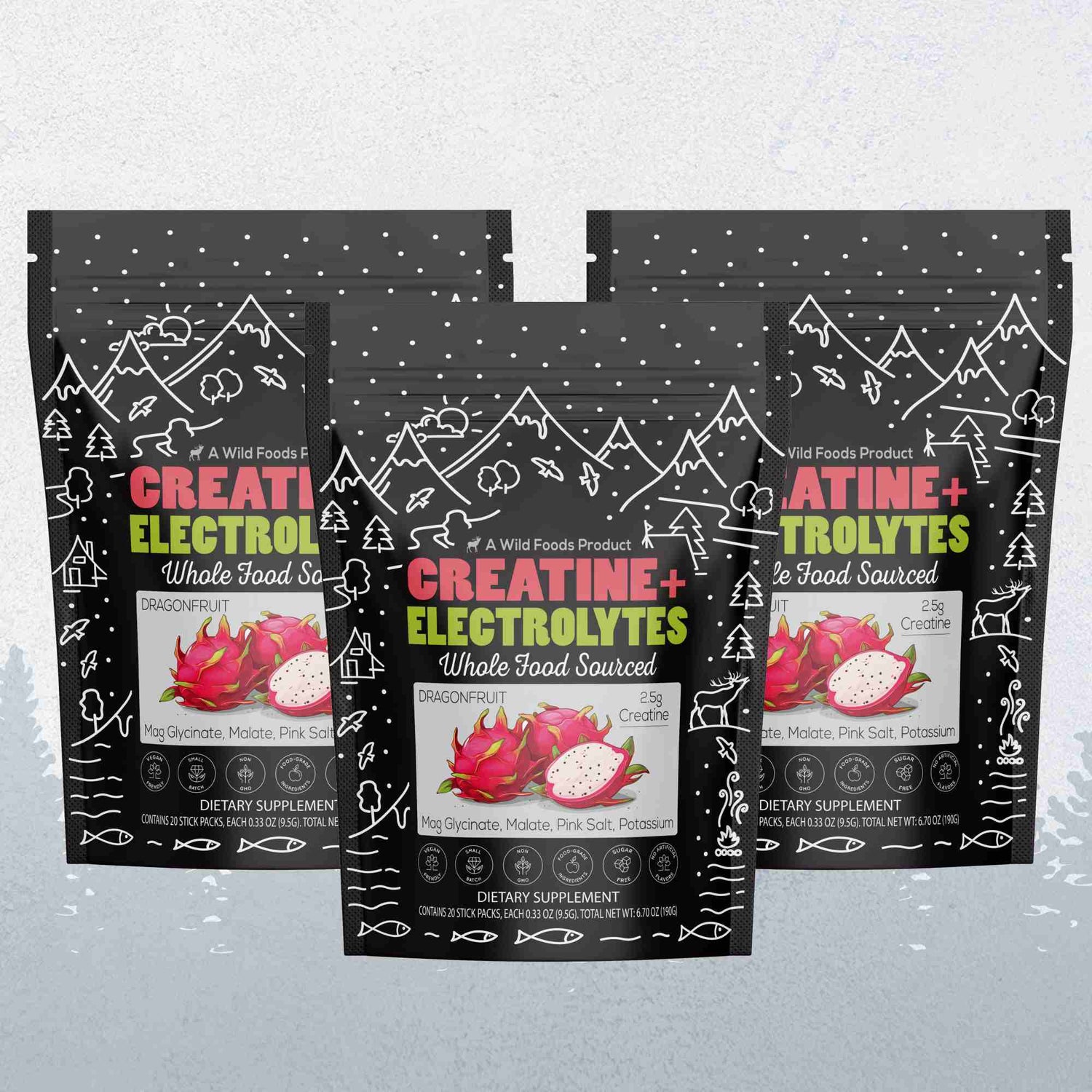NEW! Creatine + Electrolytes, Delicious Dragonfruit For Performance &amp; Hydration