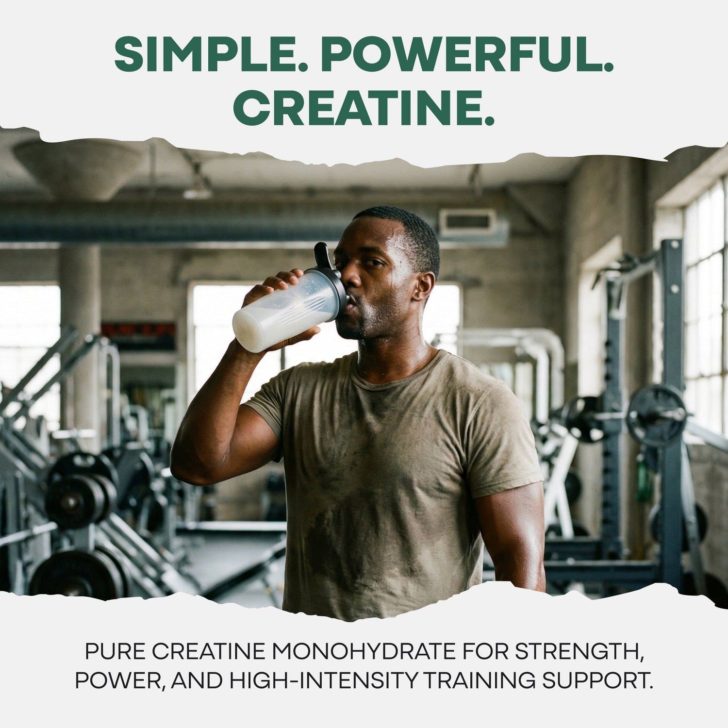 NEW! Wild Creatine Monohydrate, 20 Servings – 100% Pure
