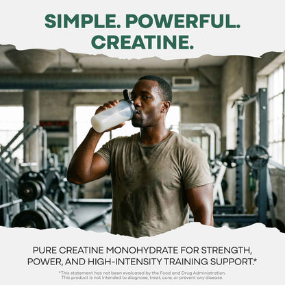 Wild Foods Mushrooms NEW! Wild Creatine Monohydrate, 20 Servings – 100% Pure