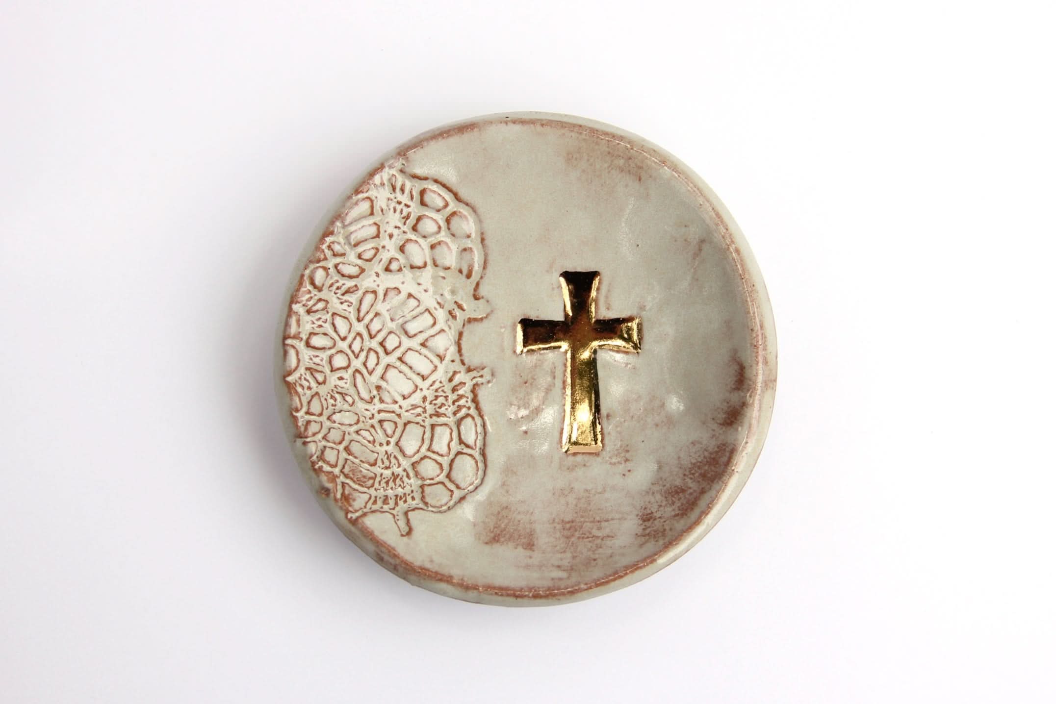 prodigalpottery Cross Ring Dish
