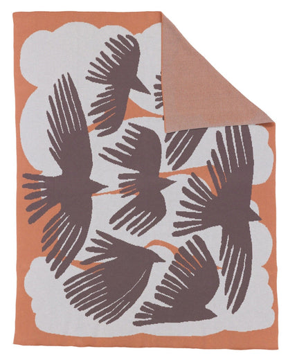 Crows - Throw Blanket