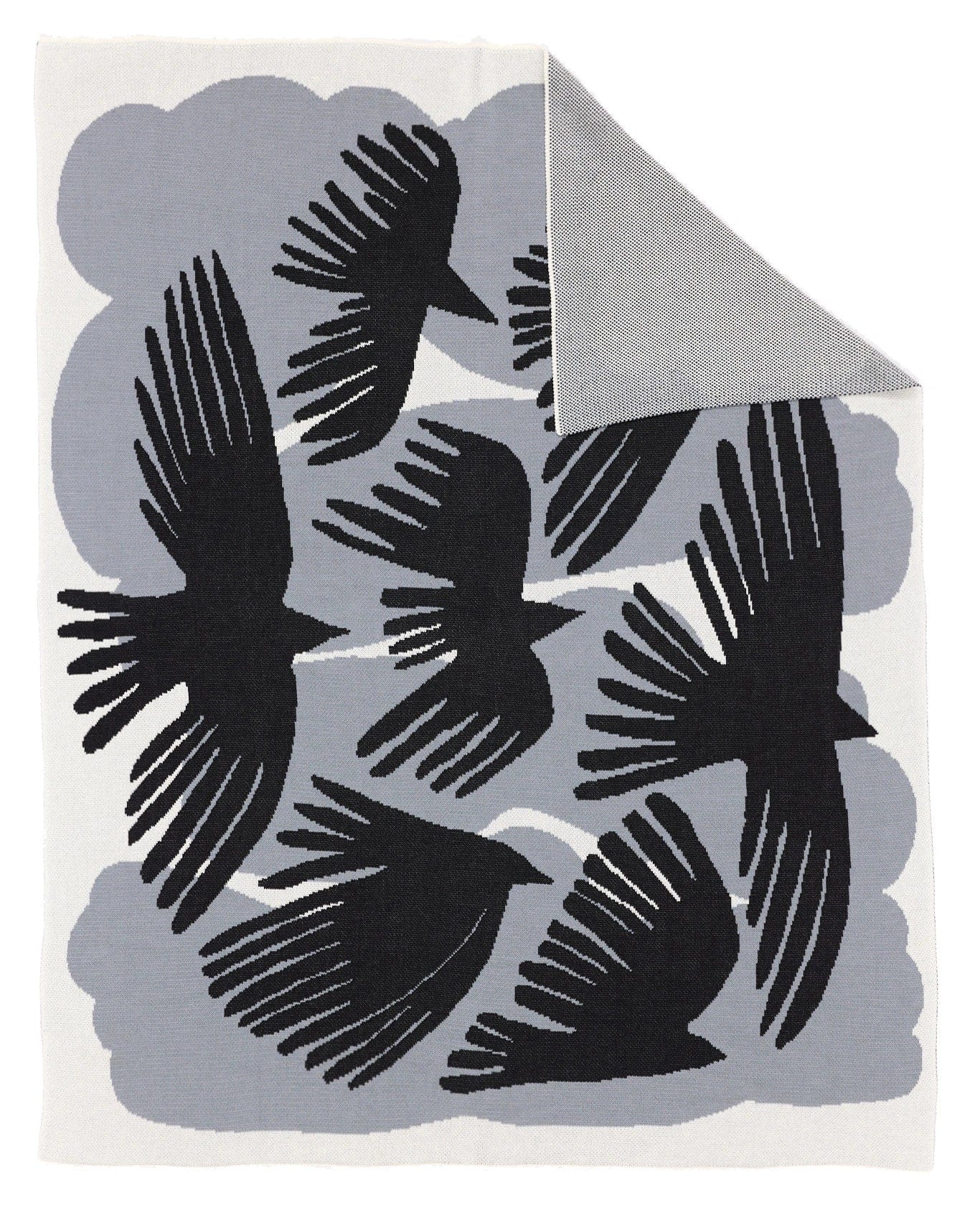 Crows - Throw Blanket