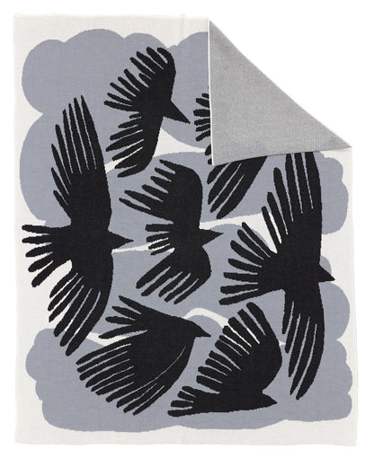 Crows - Throw Blanket