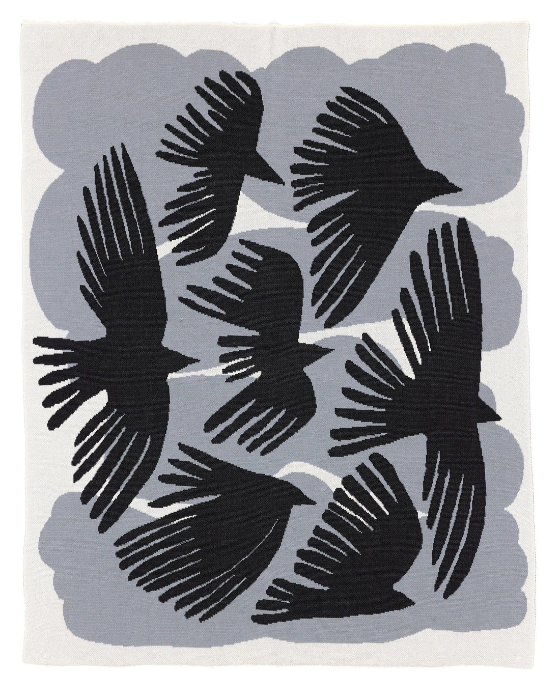 Crows - Throw Blanket