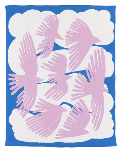 Crows - Throw Blanket