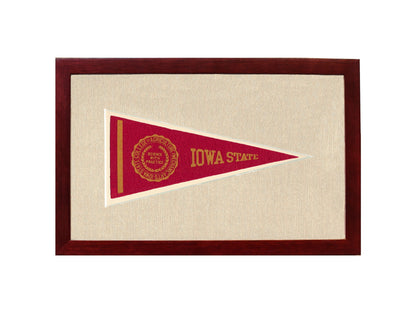 Americana Memories Vintage Pennants and Memorabilia Vintage Iowa State Pennant