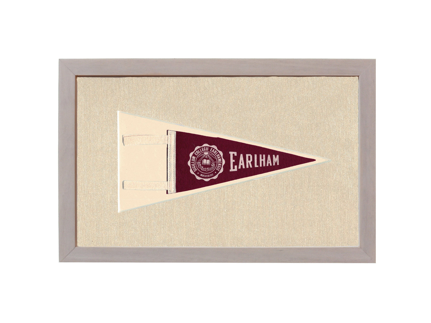 Americana Memories Vintage Pennants and Memorabilia Vintage Earlham College Pennant