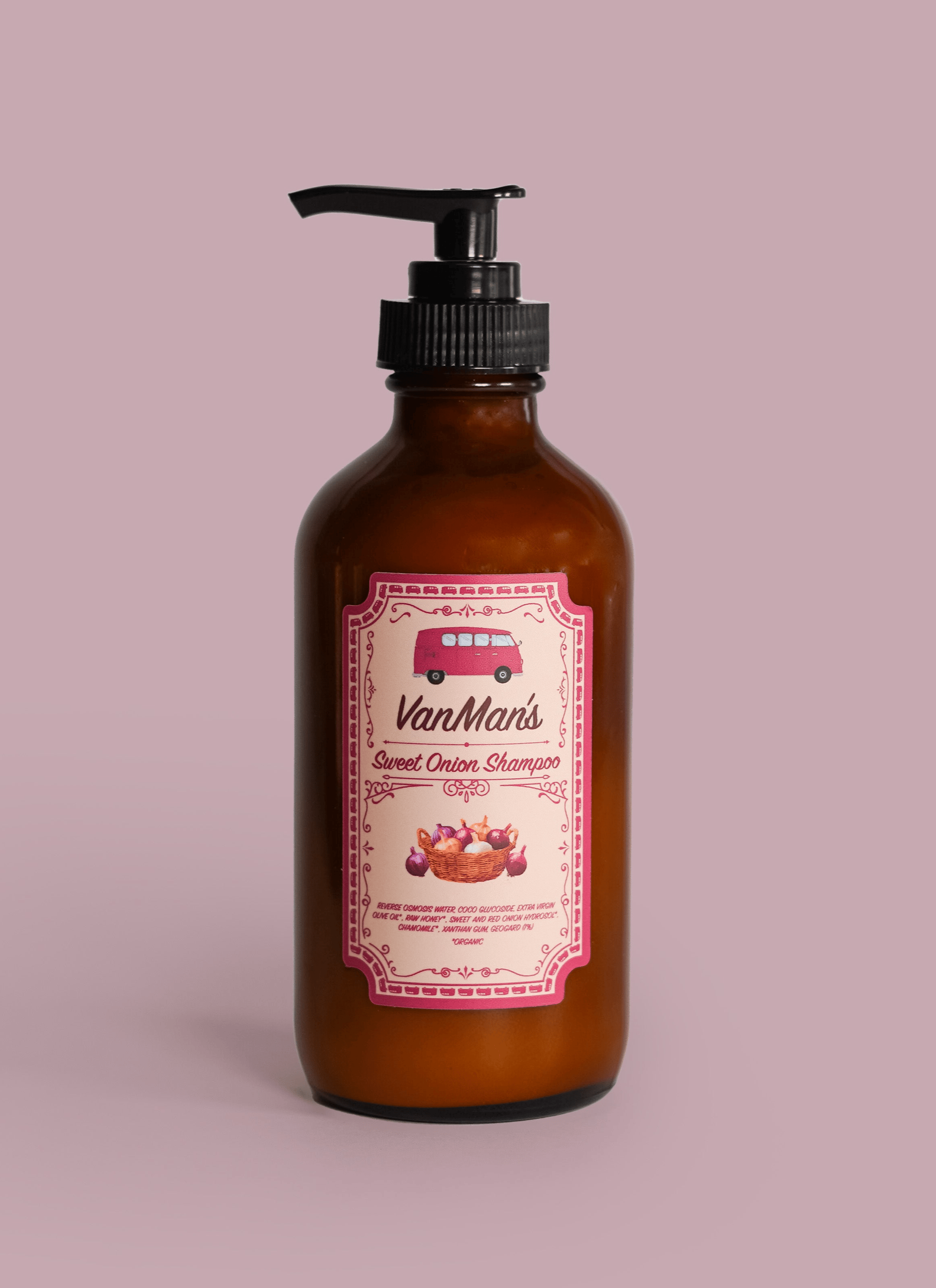 VanMan Glass *New* VanMan’s Sweet Onion Shampoo - 8 oz