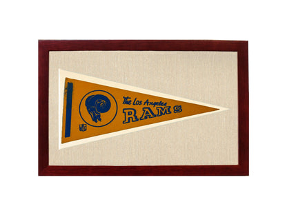 Americana Memories Vintage Pennants and Memorabilia Vintage Los Angeles Rams Pennant