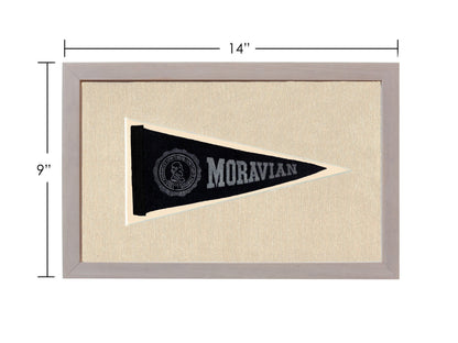 Americana Memories Vintage Pennants and Memorabilia Vintage Moravian University Pennant