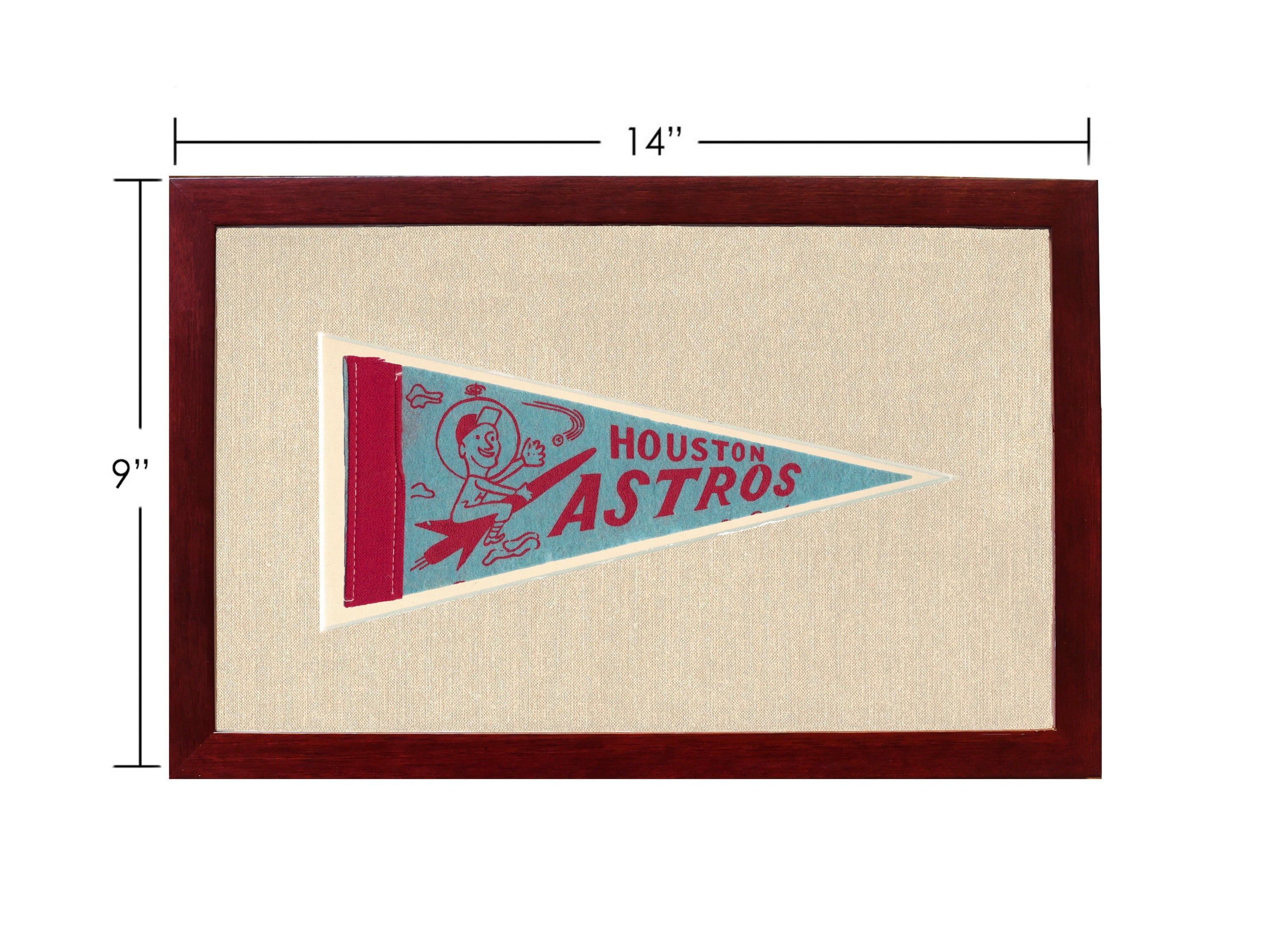 Vintage Houston Astros Pennant