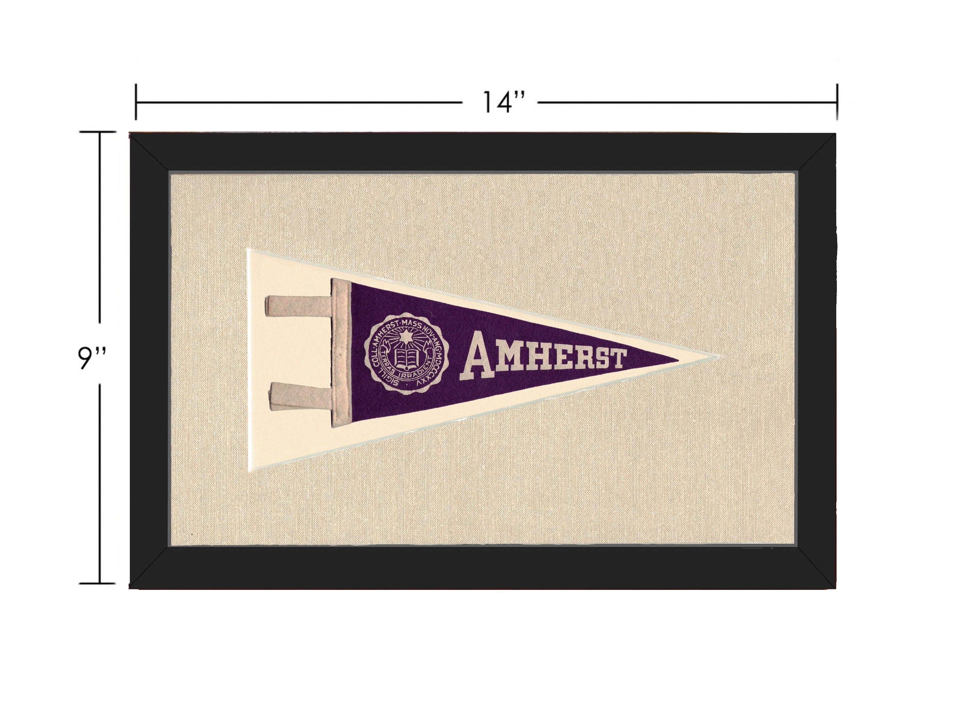 Vintage Amherst College Pennant