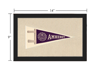 Vintage Amherst College Pennant
