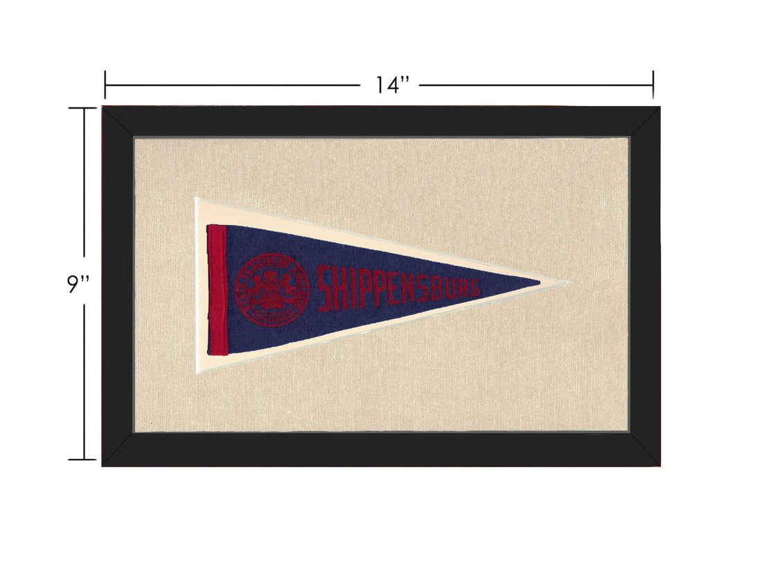 Vintage Shippensburg College Pennant