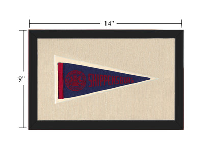 Vintage Shippensburg College Pennant