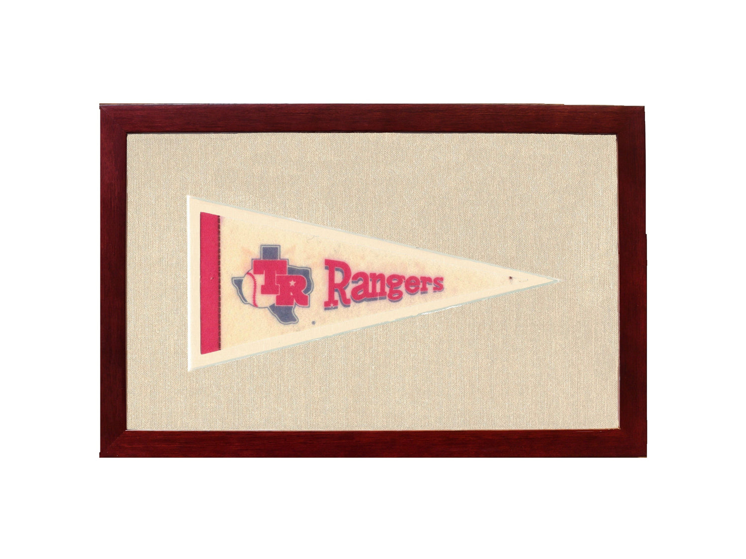 Americana Memories Vintage Pennants and Memorabilia Vintage Texas Rangers Pennant