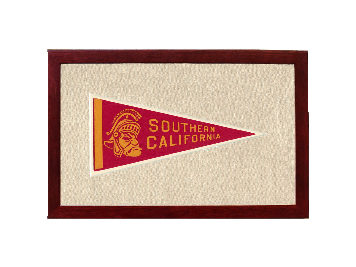 Americana Memories Vintage Pennants and Memorabilia Vintage University of Southern California Pennant