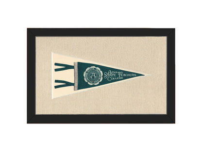 Vintage Adams State Teachers College Pennant