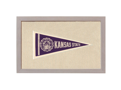 Americana Memories Vintage Pennants and Memorabilia Vintage Kansas State University Pennant