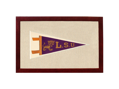 Vintage Louisiana State University Pennant