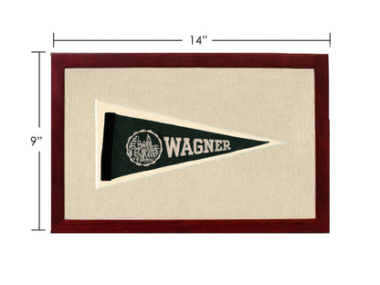 Americana Memories Vintage Pennants and Memorabilia Vintage Wagner College Pennant