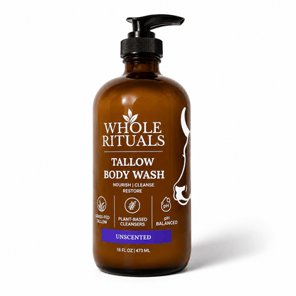 Whole Rituals Body Wash Unscented Tallow Body Wash – 16 oz