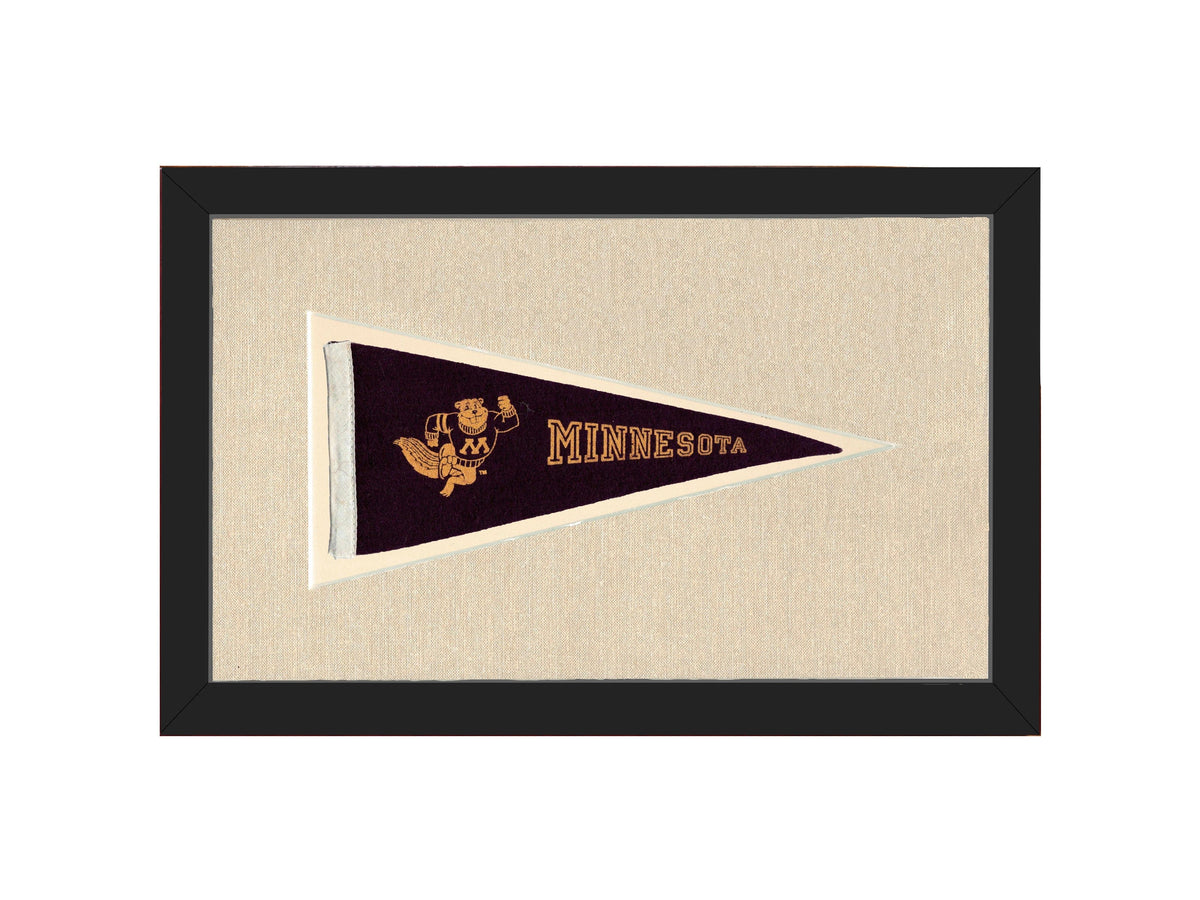Americana Memories Vintage Pennants and Memorabilia Vintage Minnesota Pennant