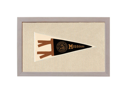 Americana Memories Vintage Pennants and Memorabilia Vintage University of Missouri Pennant