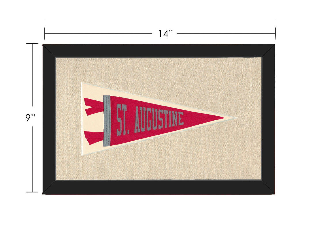 Americana Memories Vintage Pennants and Memorabilia Vintage St Augustine Pennant