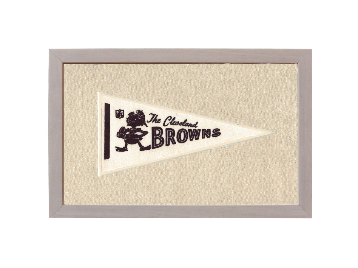 Americana Memories Vintage Pennants and Memorabilia Vintage Cleveland Browns Pennant