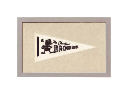 Americana Memories Vintage Pennants and Memorabilia Vintage Cleveland Browns Pennant
