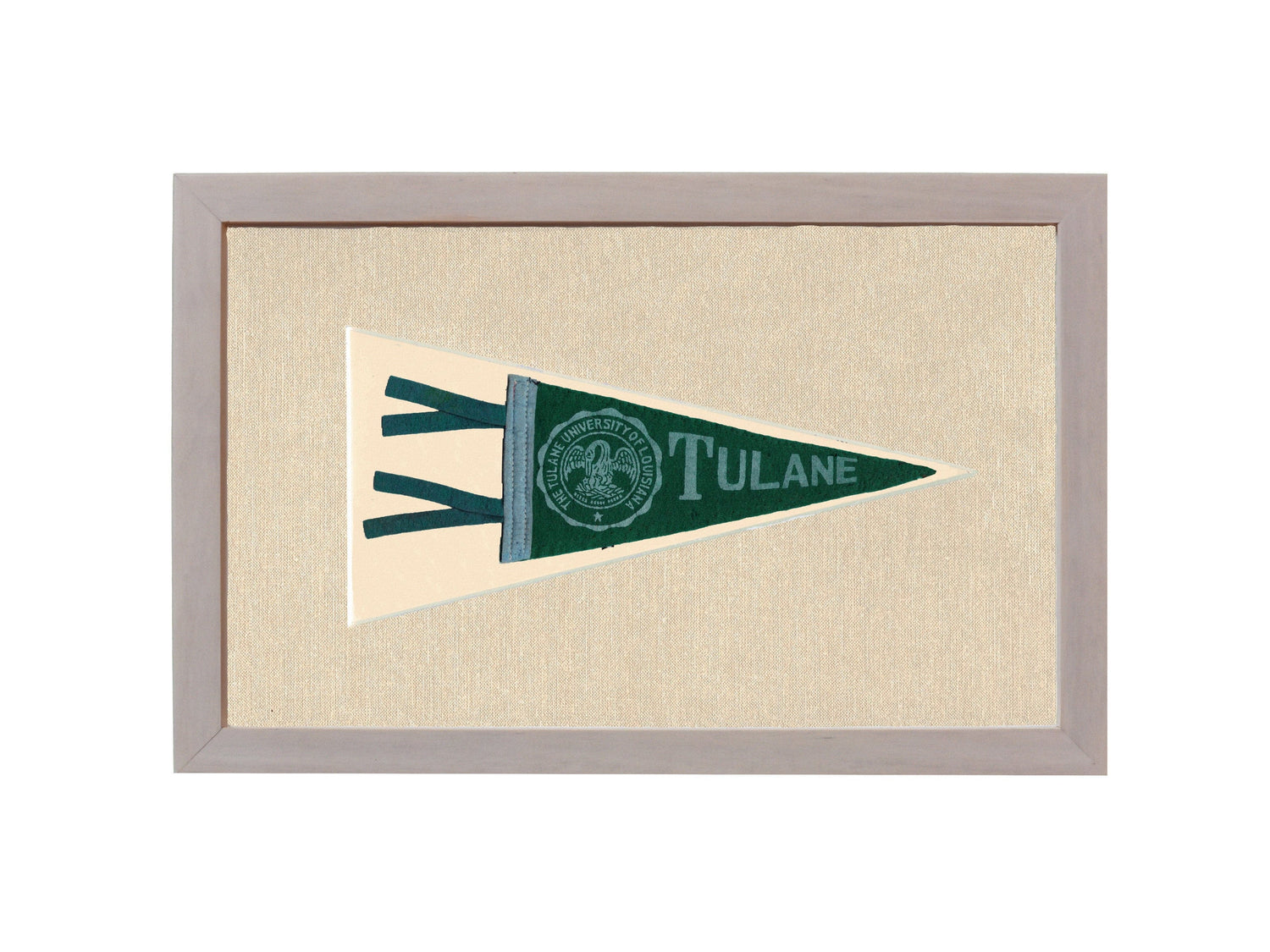 Americana Memories Vintage Pennants and Memorabilia Vintage University of Louisiana Pennant